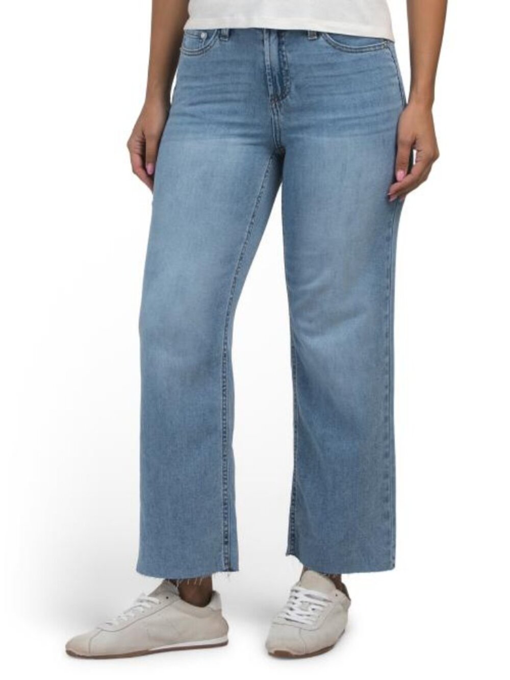 OAT NEW YORK Petite Cloud Luxe Wide Leg Jeans